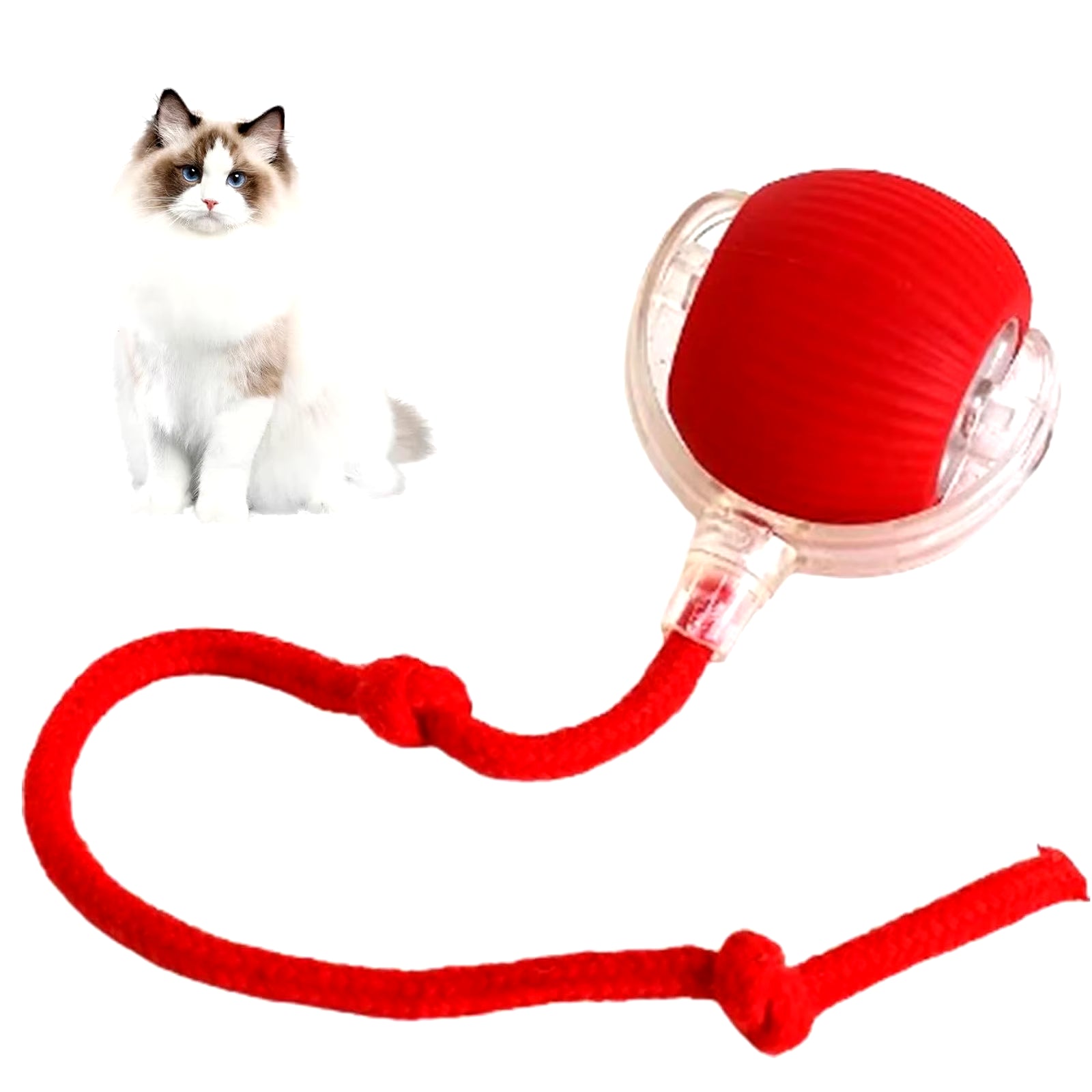 PawBall™ — Smart Interactive Rolling Ball for Cats & Dogs