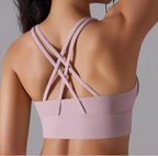 The Crossover Sports Bra — High-Impact Support