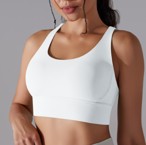 The Crossover Sports Bra — High-Impact Support