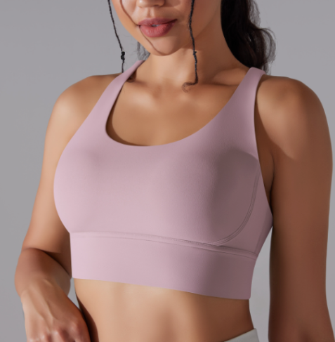 The Crossover Sports Bra — High-Impact Support