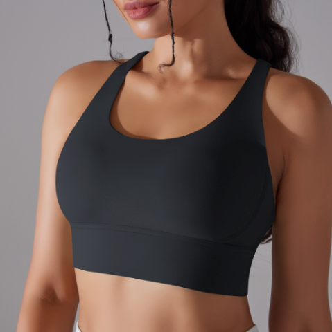 The Crossover Sports Bra — High-Impact Support
