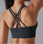 The Crossover Sports Bra — High-Impact Support