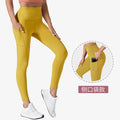 High Waist Butt-Lifting Leggings with Side Pockets