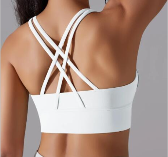 The Crossover Sports Bra — High-Impact Support